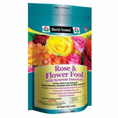 FERTI-LOME Rose & Flower Food With         Systemic 14-12-11 10846 / 12845